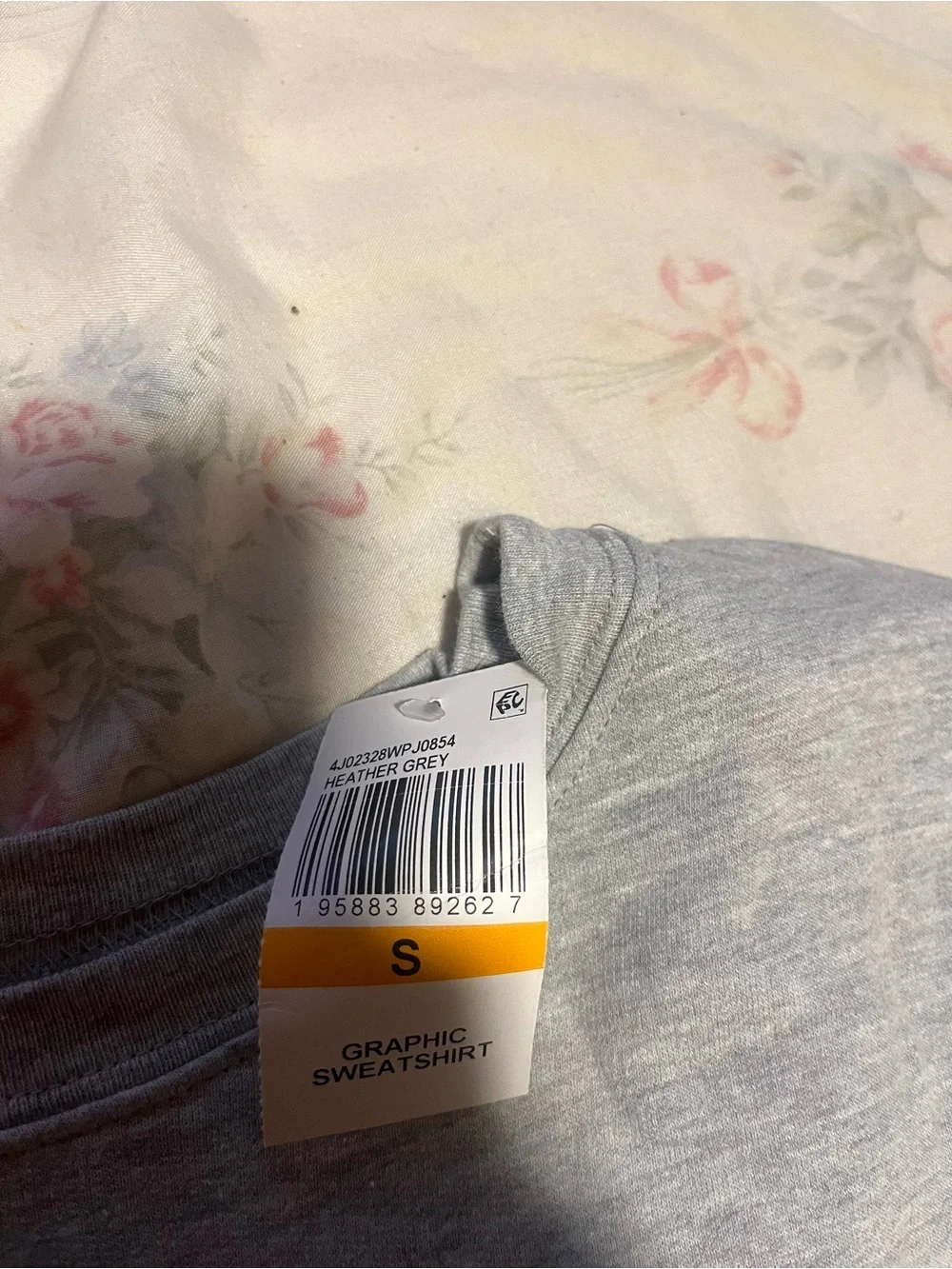 Harry Potter Heather Gray Sweater